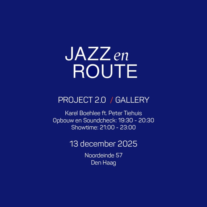 JAZZ EN ROUTE | 13 December / 21:00 - 23:00